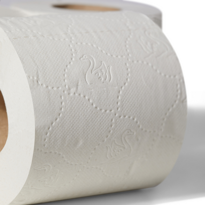 24 double-length, recycled rolls